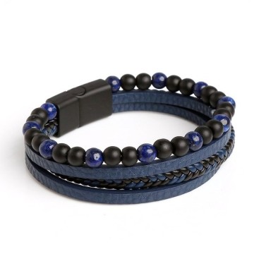 Men Leather Bracelet